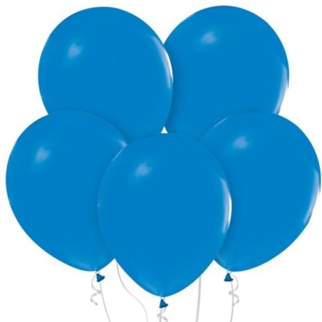 Lateksowe klasyczne Balony Beauty&Charm, pastelowe niebieskie 12"/ 50 szt.