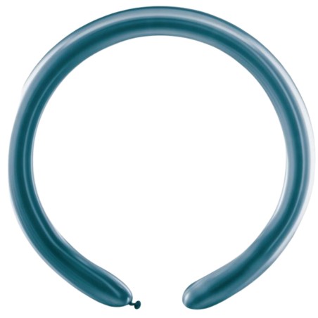 Lateksowe Balony do modelowania DB4 - Rurki włoskie shiny niebieskie/ 100 szt.