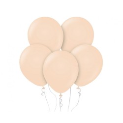 Lateksowe klasyczne Balony Beauty&Charm, pastelowe, cieliste 18" / 5 szt.