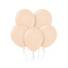 Lateksowe klasyczne Balony Beauty&Charm, pastelowe, cieliste 18" / 5 szt.