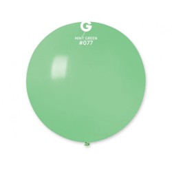 Zielony Balon G220 pastel kula 0.75m - zielona miętowa 77 (macaron) 1 szt.