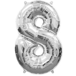 Balon foliowy srebrna...