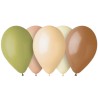 Lateksowe klasyczne Balony Premium Hel, kolory natury, 13 cali/ 5 szt.