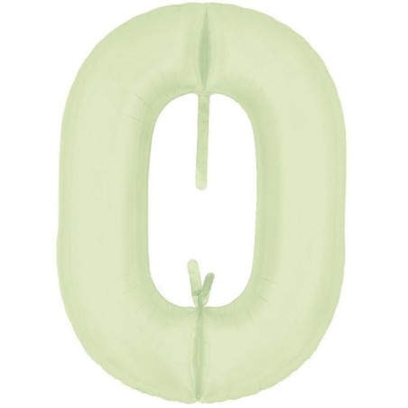 Balon foliowy beżowy metalic łańcuch, 29"- 74 cm / 5 szt.