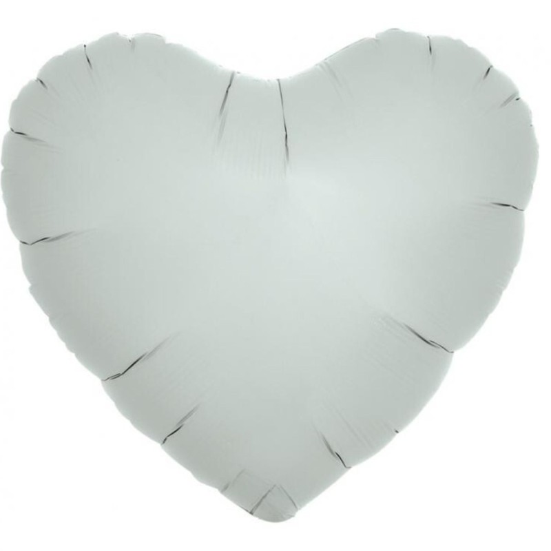 Balon foliowy niebieski w kształcie "serca", 14"- 35 cm / 5 szt