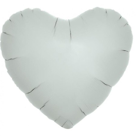 Balon foliowy niebieski w kształcie "serca", 14"- 35 cm / 5 szt