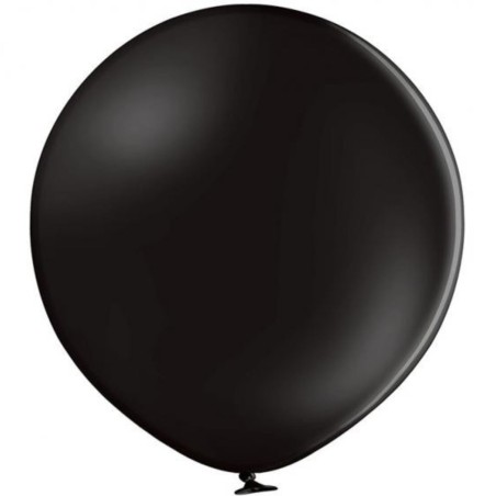 Lateksowe okrągłe Balony D5 Pastel Black, 100 szt. 12 cm