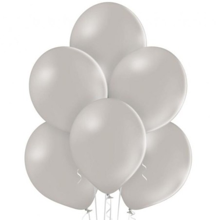 Klasyczne lateksowe szare Balony D1 Pastel Warm Grey 50 szt. 30 cm.