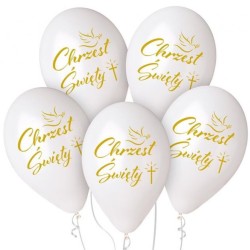 Lateksowe białe Balony...