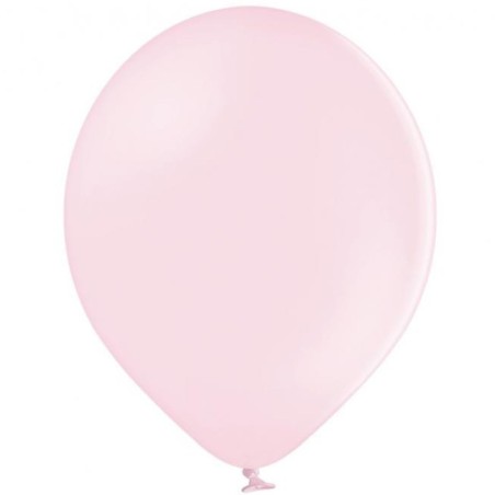Lateksowe klasyczne różowe Balony B85 Pastel Soft Pink 50 szt. 25 cm.