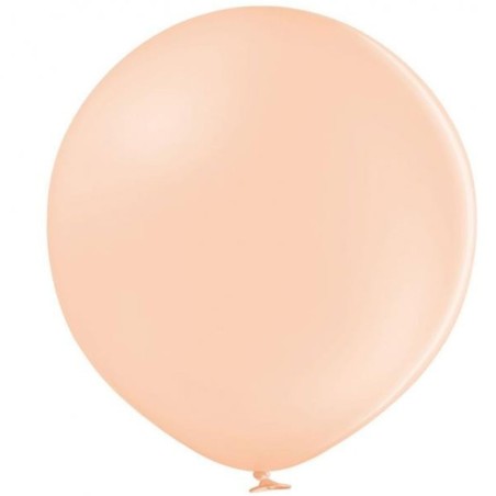 Lateksowe okrągłe cieliste Balony D5 Pastel Peach Cream, 100 szt. 12 cm. 5"