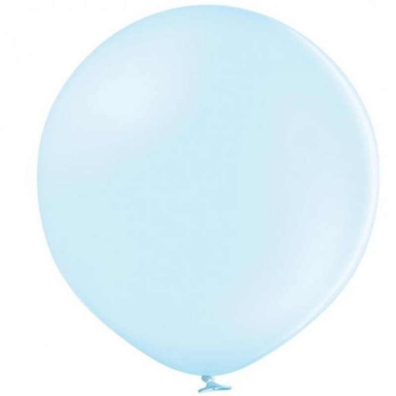 Lateksowe okrągłe niebieskie Balony D5 Pastel Ice Blue, 100 szt.  12 cm. 5"