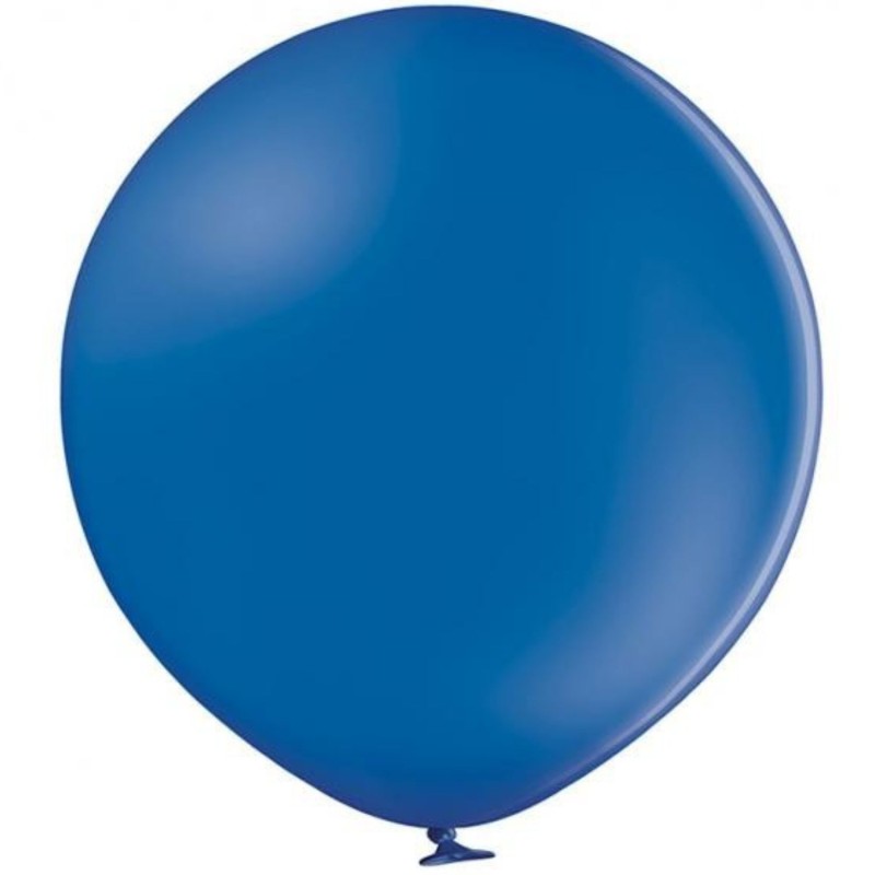 Lateksowe okrągłe niebieskie Balony D5 Pastel Royal Blue, 100 szt. 13 cm. 5"