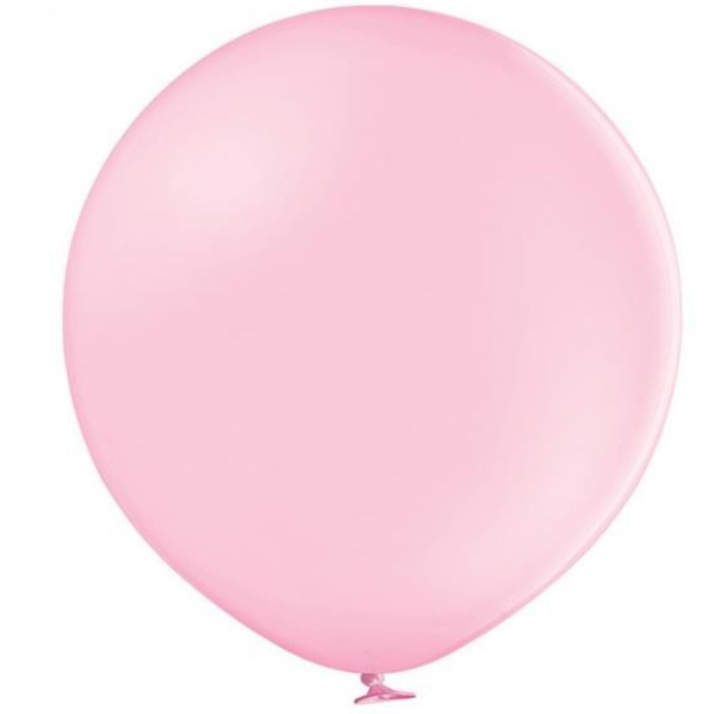 Lateksowe okrągłe różowe Balony D5 Pastel Pink, 100 szt. 12 cm. 5"
