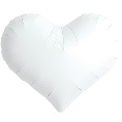 Balon foliowy biały w...