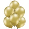 Lateksowe klasyczne złote Balony D5 Glossy Gold 100 szt. 12 cm 5"