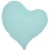 Balon foliowy niebieski w kształcie "serca", 14"- 35 cm / 5 szt.