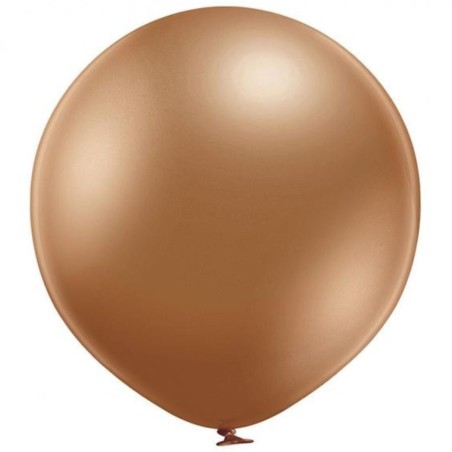 Lateksowe okrągłe Balony D5 Glossy Copper 100 szt.