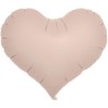 Balon foliowy różowy w kształcie "serca", 14"- 35 cm / 5 szt.