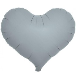 Balon foliowy szary w...