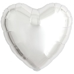 Balon foliowy srebrny w...