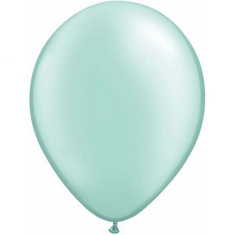 Foliowy balon metal zielony, 11"- 28 cm / 25 szt.