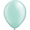 Foliowy balon metal zielony, 11"- 28 cm / 25 szt.