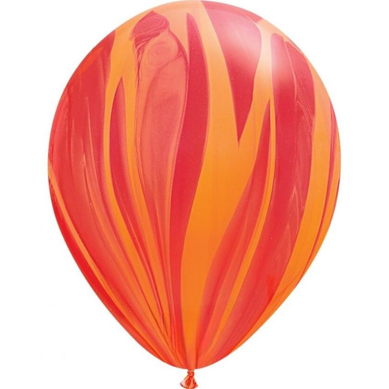 Foliowy balon czerwony, 11"- 28 cm / 25 szt.