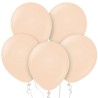 Lateksowe klasyczne Balony Beauty&Charm, pastelowe, cieliste 18" / 5 szt.