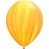 Foliowy balon żółty, 11"- 28 cm / 25 szt.