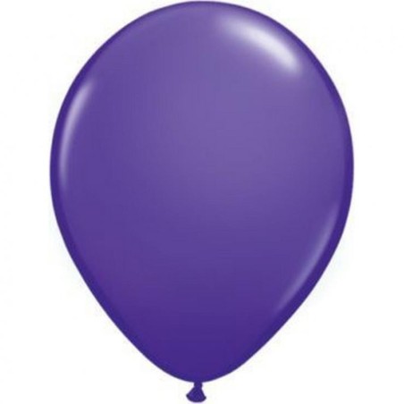 Foliowy balon fioletowy, 11"- 28 cm / 25 szt.