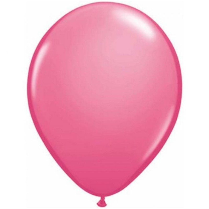 Foliowy balon różowy, 11"- 28 cm / 25 szt.