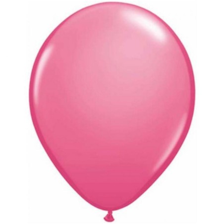 Foliowy balon różowy, 11"- 28 cm / 25 szt.