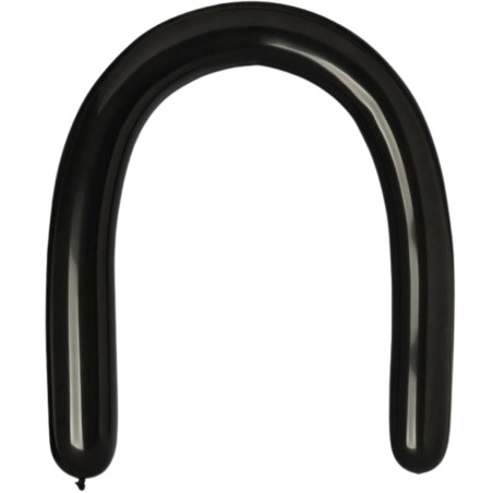 Lateksowe do modelowania Balony D6 - Rurki włoskie, typ 350, czarne 14/ 100 szt.