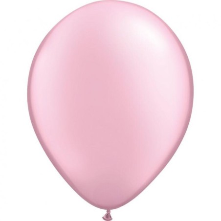 Foliowy balon metal różowo, 11"- 28 cm / 100 szt.
