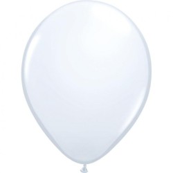 Foliowy balon biały, 11"-...