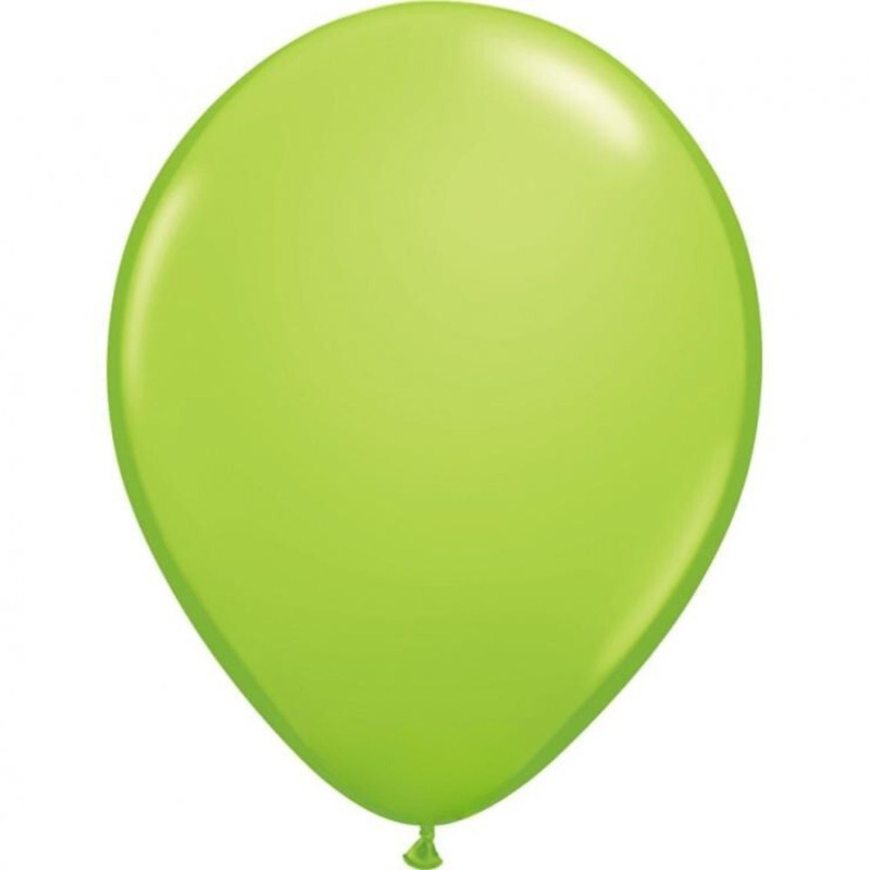 Foliowy balon zielony, 11"- 28 cm / 100 szt.