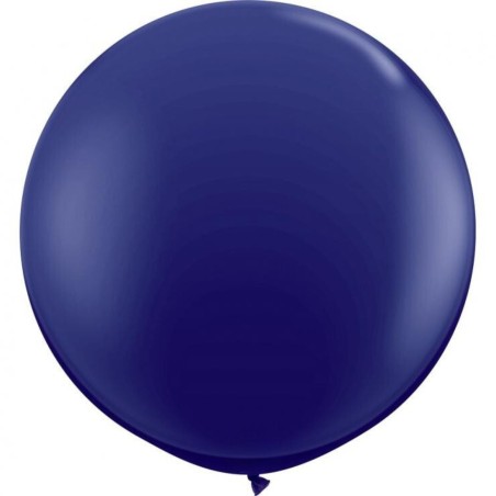 Foliowy balon fioletowy w kształcie "kuli", 36"- 91 cm / 2 szt.