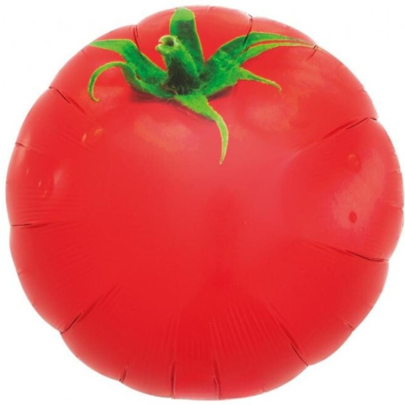 Foliowe balony w kształcie pomidora Ibrex Hel, okrągły 14", Tomatoes, 5 szt.