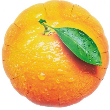 Foliowe balony w kształcie pomarańczy Ibrex Hel, okrągły 14", Oranges, 5 szt.