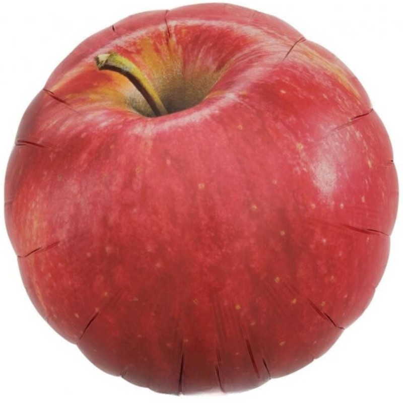 Foliowe balony w kształcie jabłka Ibrex Hel, okrągły 14", Apples, 5 szt.