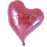 Foliowe balony w kształcie serca Balon Ibrex Hel, serce Sweet 14", Thank you. różówe