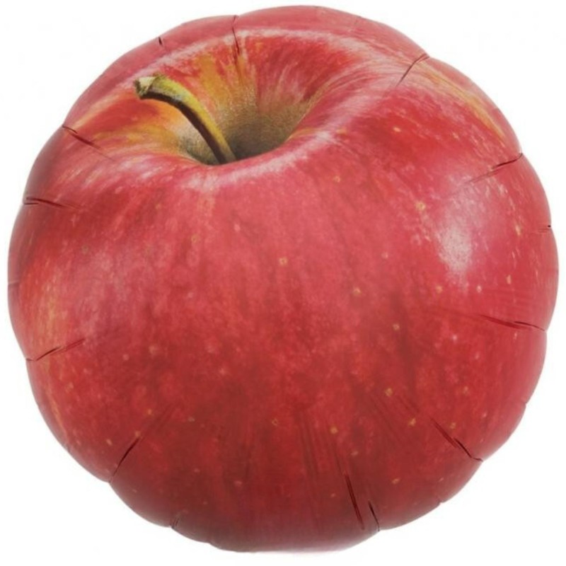 Foliowy w kształcie jabłka Balon Ibrex Hel, okrągły 14", Apples, 1 szt.