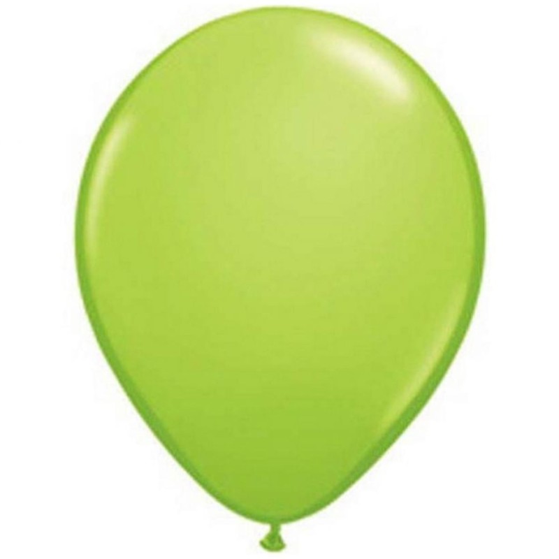 Foliowy balon zielony, 5"- 13 cm / 100 szt.