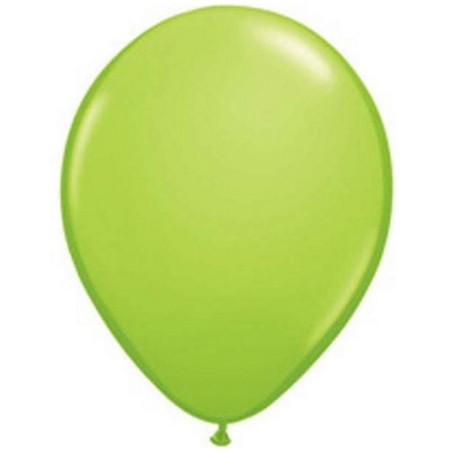 Foliowy balon zielony, 5"- 13 cm / 100 szt.