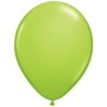 Foliowy balon zielony, 5"- 13 cm / 100 szt.