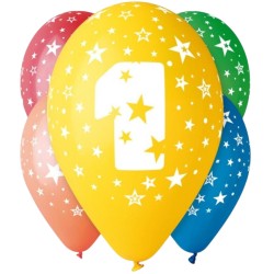 Lateksowe kolorowe balony...