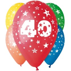 Lateksowe kolorowe balony...