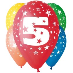 Lateksowe kolorowe balony...