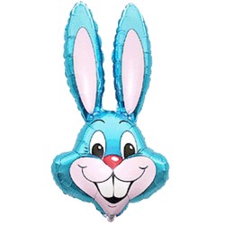 Foliowy balon niebieski w...